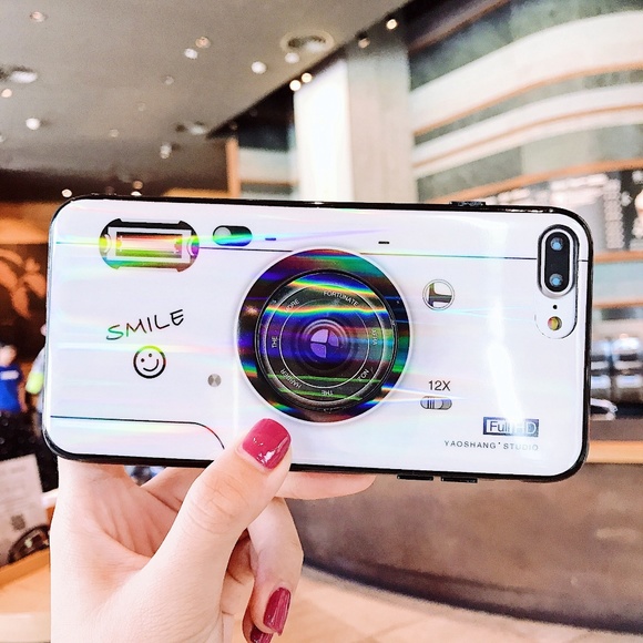 NEW iPhone 7/8 Laser Camera Case W/Holder - Picture 3 of 4